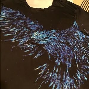 Men nylon crew tee